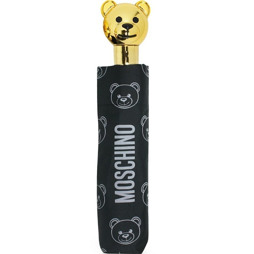 ISO Black Moschino Gold Teddy Head Umbrella